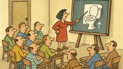 Vtip: Večerné kurzy pre mužov v meste