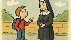 Vtip: Chlapec stretol mníšku a spýta sa…