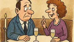 Vtip: Veľmi sa podobáte na tretieho manžela