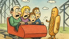 Vtip: Na húsenkovej dráhe... Kto je tam?