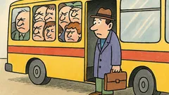 Vtip: Každý deň som natlačený. Značka: autobus.