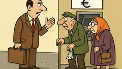 Vtip: Euro prišlo, platy ostali v korunách