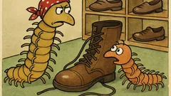 Vtip: Príde stonožka do obchodu...