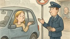 Vtip: Policajt zastaví blondínku za volantom