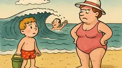 Vtip: Mami, môžem sa ísť kúpať?