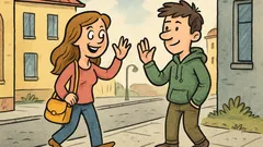 Vtip: Na ulici dievča povie „Čauko!“