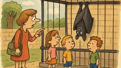 Vtip: Ide učiteľka s triedou do ZOO