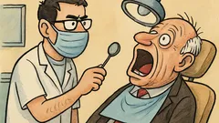 Vtip: V zubnej ambulancii, pán bývalý poslanec…