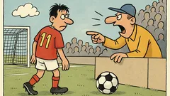 Vtip: Na futbalovom zápase kričí fanúšik