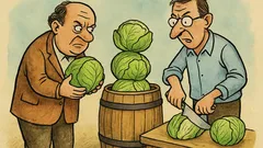 Vtip: Viac hláv, viac kapusty v sude...