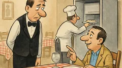 Vtip: Pán hlavný, máte studené predjedlá?