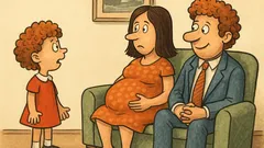 Vtip: Moja mama má bábo v bruchu...