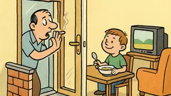 Vtip: Ako ma syn zamkol na balkóne