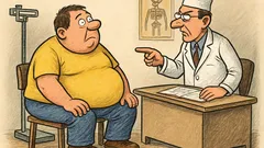 Vtip: Lekár hovorí Kabešovi o nadváhe