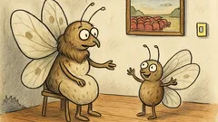 Vtip: Narodila sa malá moľa…