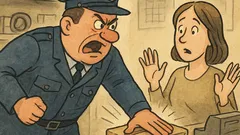 Vtip: Rozčúlený policajt vtrhne do Mototechny...