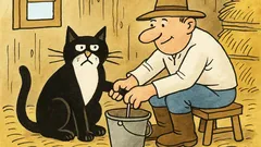 Vtip: Predám mačku vhodnú na dojenie