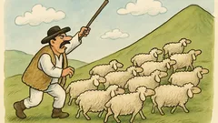 Vtip: „Ja to poženiem vyššie!“ zakričal bača