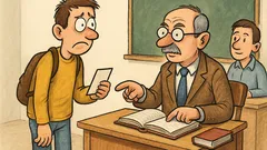 Vtip: Študent príde na skúšku...