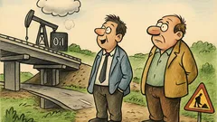 Vtip: Snívame o diaľniciach, kým je ropa