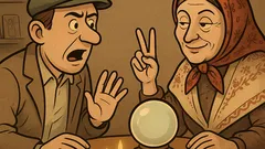 Vtip: Príde chlap k jasnovidke...