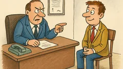 Vtip: Riaditeľ si zavolá nového zamestnanca…