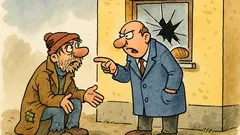 Vtip: Bezdomovcovi dohovára občan…