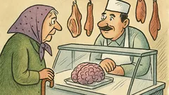 Vtip: Príde starká do predajne s mäsom...