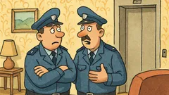 Vtip: Policajti a nápis „Max. 4 osoby“