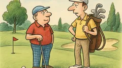 Vtip: Rozhovor na golfovom ihrisku…