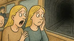 Vtip: Dve blondínky idú vlakom…