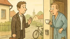 Vtip: Klope na dvere, no nevie čo