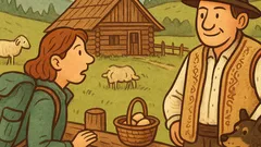 Vtip: Príde česká turistka na salaš…