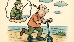 Vtip: Len čo si splníte sen...