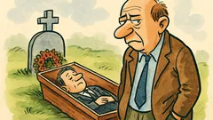 Vtip: Človek zomiera, keď stratí priateľa