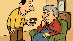 Vtip: Odnaučil som babku hrýzť si nechty