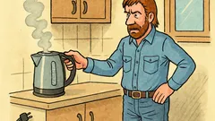 Vtip: Chuck Norris uvaril vodu v kanvici