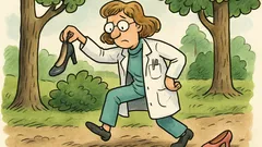 Vtip: Stratila som črievičku...