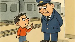 Vtip: Chlapček sa pýta muža v uniforme