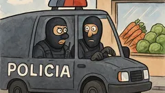 Vtip: Idú kukláči v zásahovom vozidle...