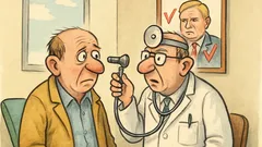 Vtip: Pacient sa sťažuje lekárovi po voľbách