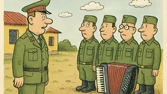 Vtip: Na vojne veliteľ sa pýta…