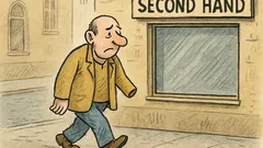 Vtip: Ide jednoruký hľadať second hand…