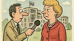 Vtip: Novinár spovedá manželku premiéra