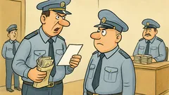 Vtip: Policajti majú výplatu, znie „Súčet!“