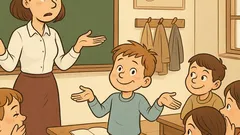 Vtip: Pani učiteľka sa pýta Janka…