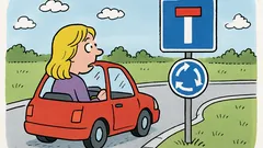 Vtip: Najnovšia dopravná značka pre blondínky