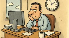 Vtip: 9:00 – začiatok práce, vraj…