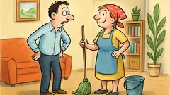 Vtip: Ak máš doma poriadok, tak...